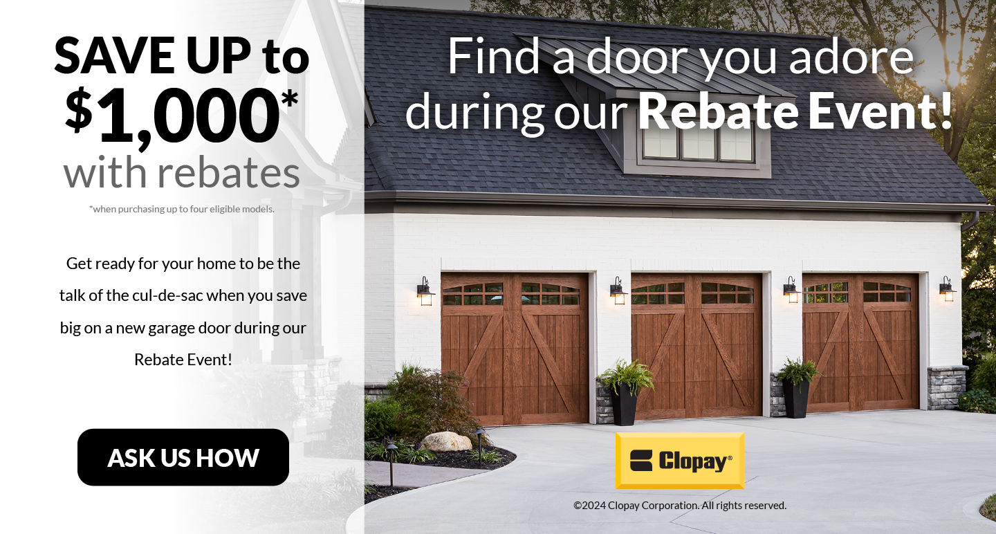 Clopay Winter Rebate Event